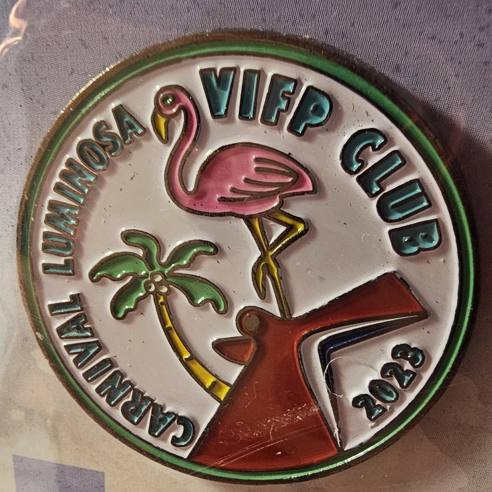 Carnival Cruise Lines VIFP 2023 Lumimosa Pin Souvenir Collectible Keepsake